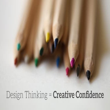 Design Thinking = Creative Confidence