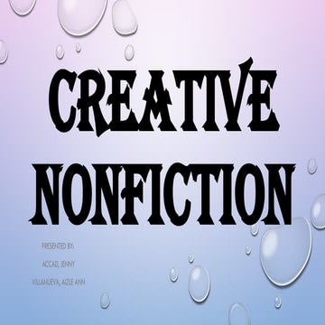 Creative-nonfiction, Principles, Elements and more.pptx
