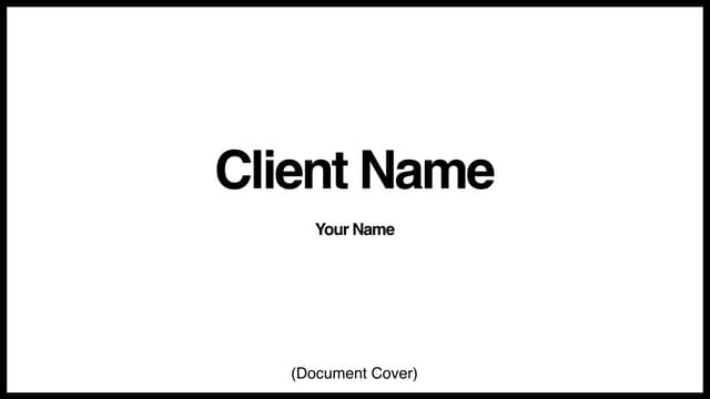 A Formula for Presenting a Creative Strategy - Balind Sieber