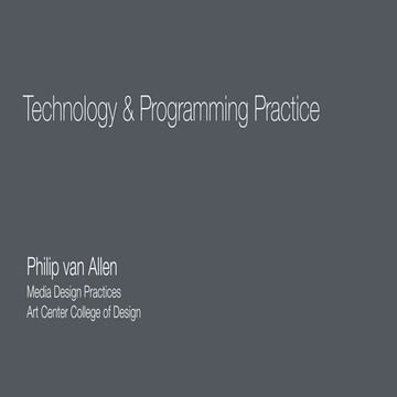 Creative Technology Practice