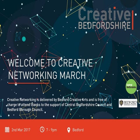 Creative Bedfordshire – Exploring Trade Shows - Networking March 2017 