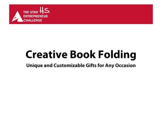 Creative Book Folding | PPT