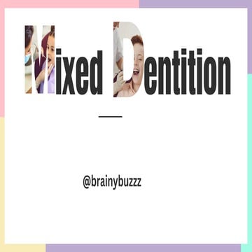 Mixed dentition. ..smile in progress!!!!