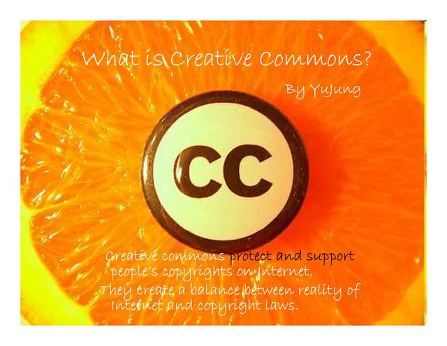 Creative commons by YuJung