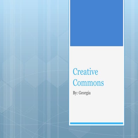 Creative commons