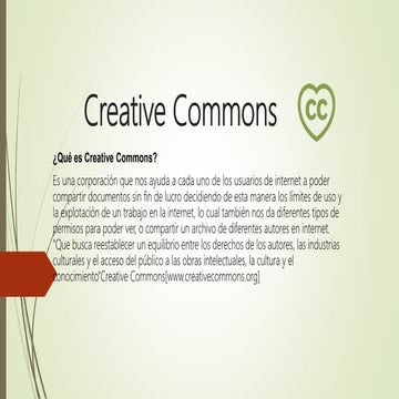 Creative commons