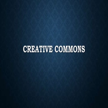 Creative commons