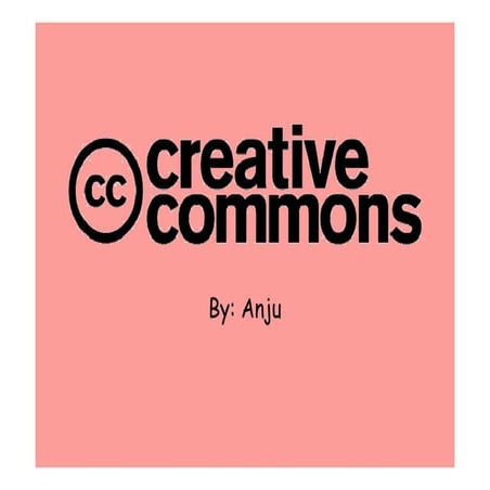 Creative Commons Licenses
