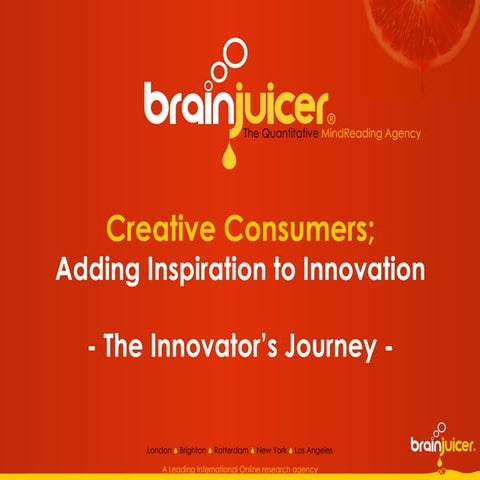 John Kearon Creative Consumers London in Prague 2007