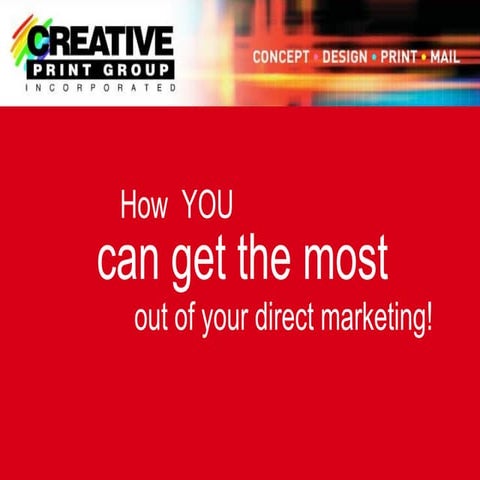 CPG 1-on-1 Marketing