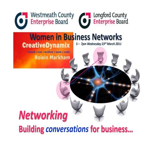 Networking, building conversations for business
