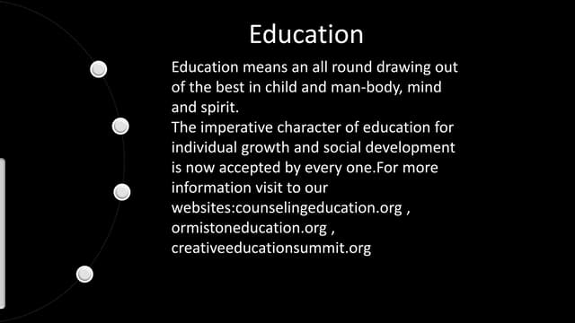 Creative education summit