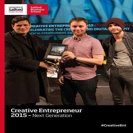 Creative entrepreneur 2015 - MediaCityUK 