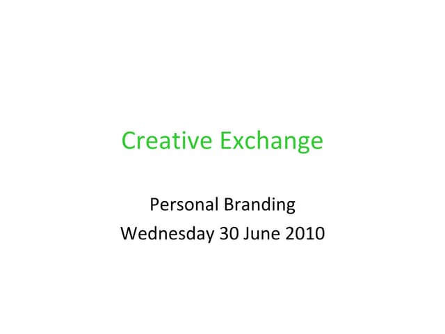 Personal Branding in the Digital Age