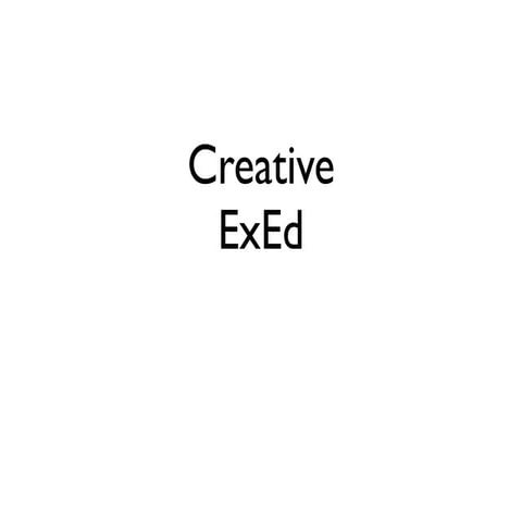 Creative exed vilar2010