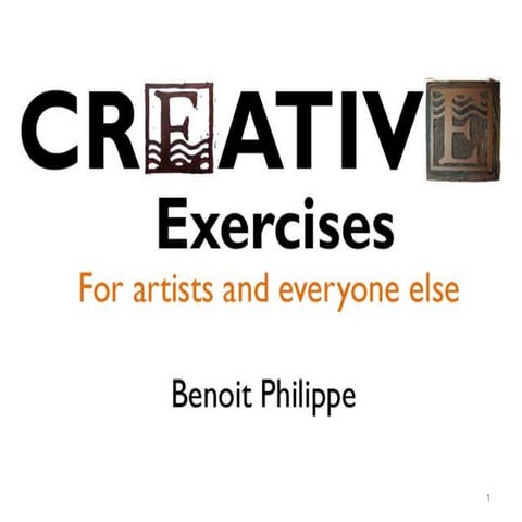 Creative Exercises For Artists