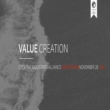 Creative industries EU alliance 28 11-14 