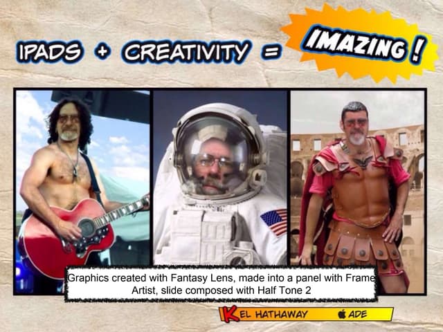 Creative i pad use