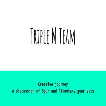 Creative journey