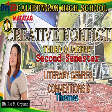 CREATIVE NONFICTION WEEK 1, wrtings.pptx