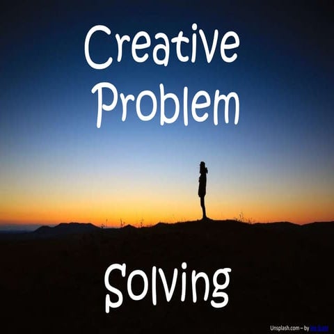 Creative problem solving ssv