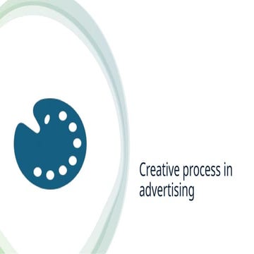 Creative and ideation process in advertising | PPTX