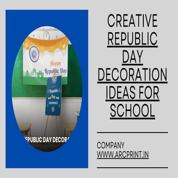 Creative Republic Day Decoration Ideas for School.pdf
