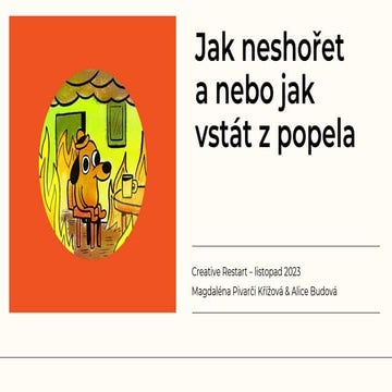 Creative Restart 2023: Magdaléna Pivarči Křížová a Alice Budová - Doba udržit...