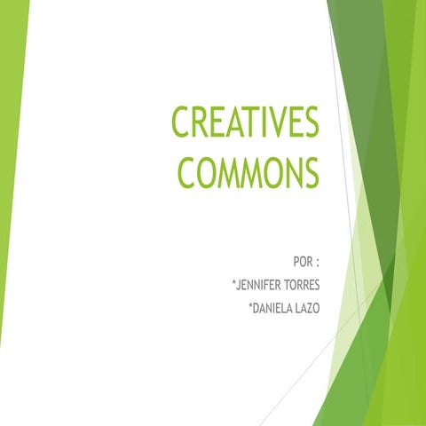 Creatives commons 