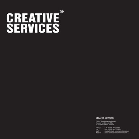 Creative services