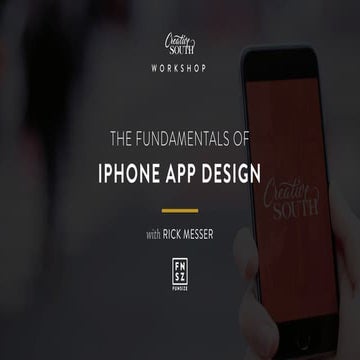 iPhone Design Workshop