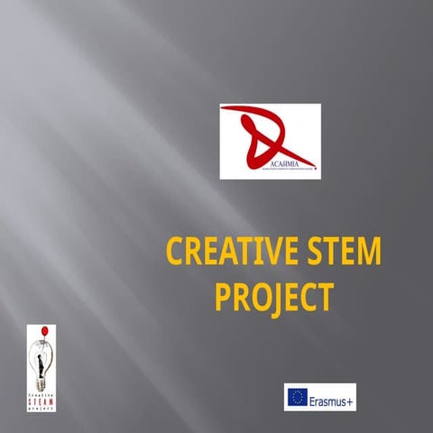 Creative STEM focuses especially on the relationship between theatre, theatre...