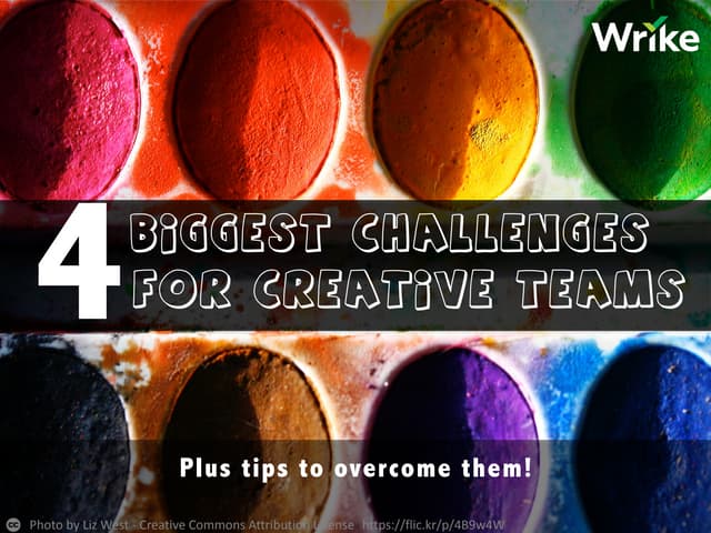 4 Biggest Challenges for Creative Teams