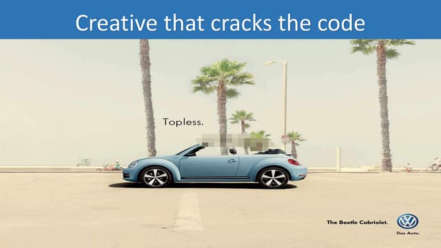 Creative that cracks the code, Same...