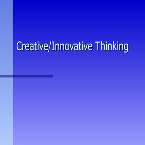 Creativethinking