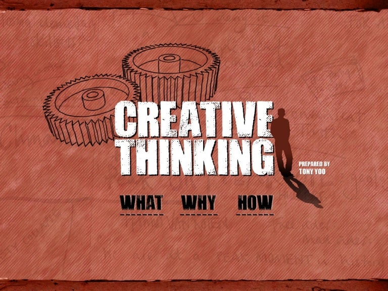 creativity ppt presentation