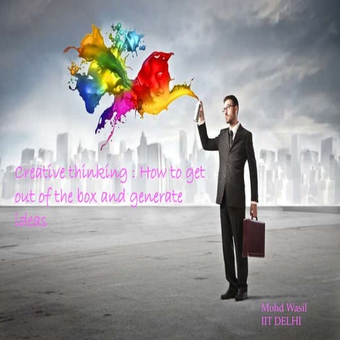 Creative thinking