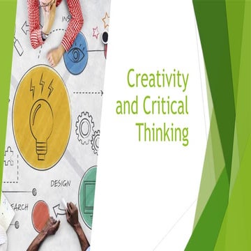 Creative and Critical Thinking One Day Workshop.pptx