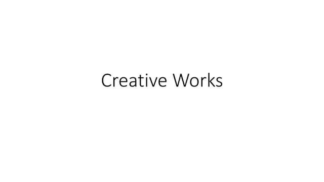 UNHI Creative Works Symposium Session: Welcome Remarks