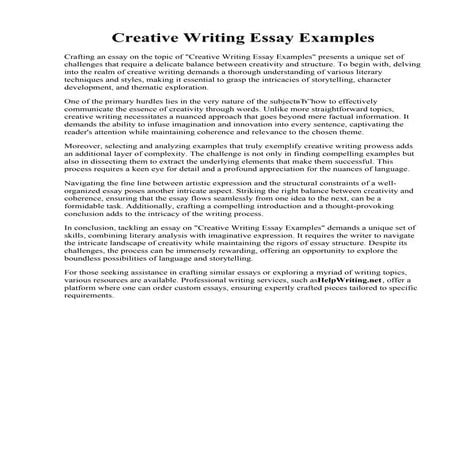 Creative Writing Essay Examples.pdf