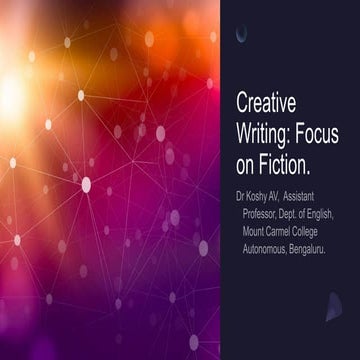 creative writing focus on fiction.pptx
