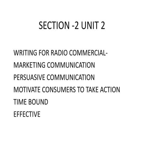 Tv commercial-script | PDF