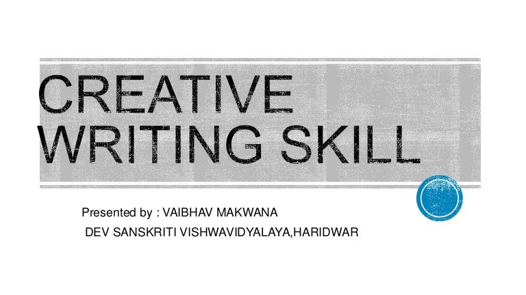 Creative writing sample essay picture