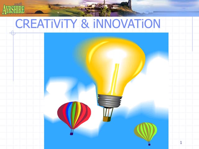 Creativity and Problem Solving