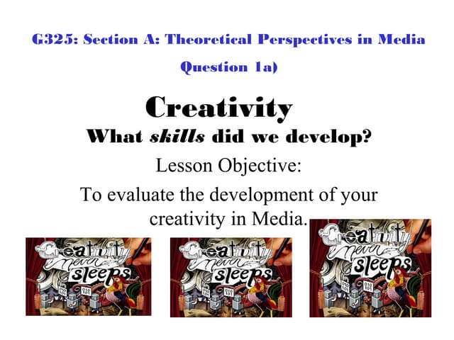 Creativity