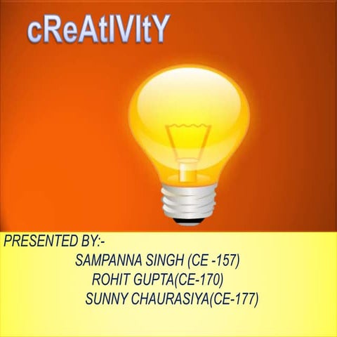 cReAtiVitY by Sunny Chaurasiya