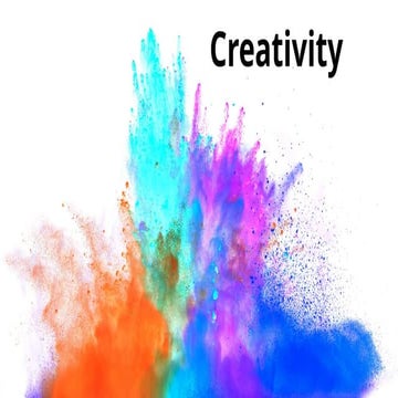 Creativity, what it is and what to do about it