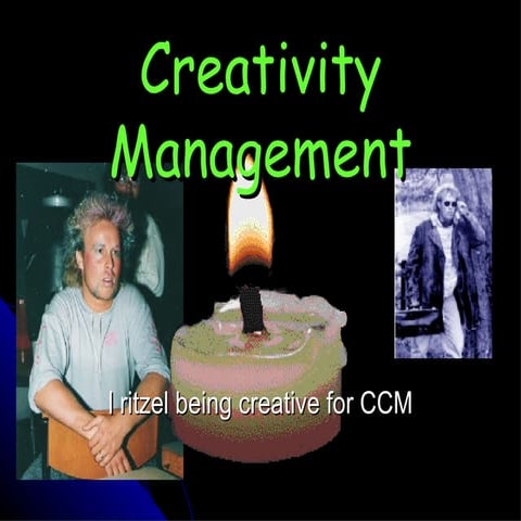 Creativity & Innovation Management 2007