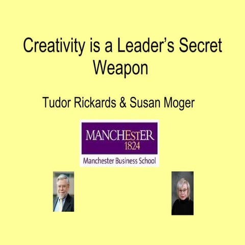 Creativity Is A Leader's Secret Weapon (Colour)