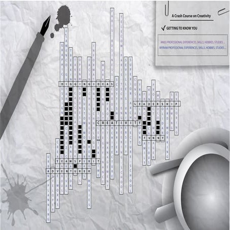 Creativity Crossword